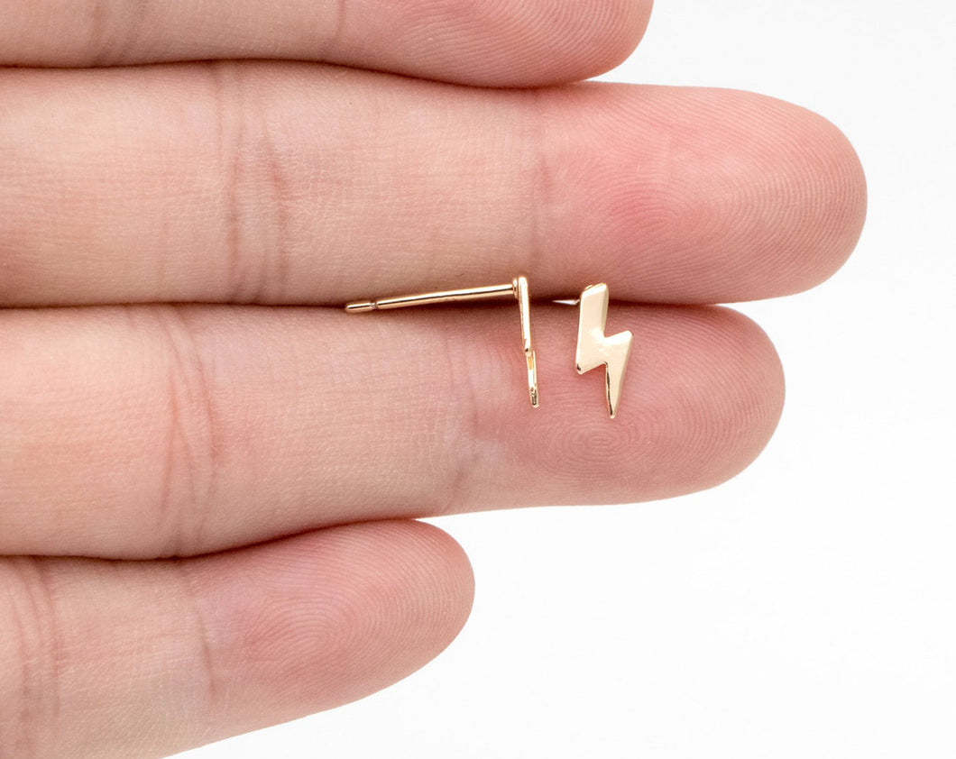 Lightning Bolt Studs